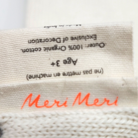 NWOT Meri Meri Reindeer Scarf - Picture 4 of 6